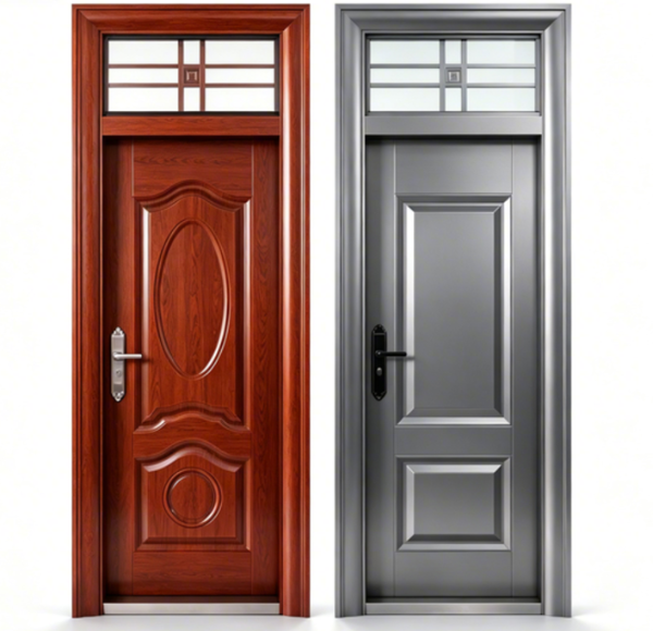 wood vs metal door